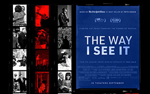 Poster of English documentary `The Way I See It`, directed by Dawn Porter